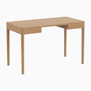 Minimalist Modern Work Desk in Oak by Pedro Sottomayor