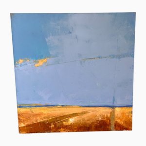 Franco Fasulo, La Plage, 2015, Huile sur Toile