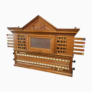 Tabellone segnapunti per biliardo o snooker, fine XIX secolo