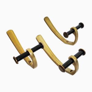 Mid-Century Modern Wandhaken von Hertha Baller, 1950er, 3er Set