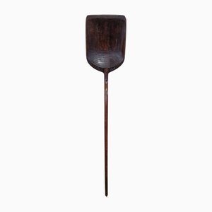 Handmade Wooden Shovel with Engraved Initials