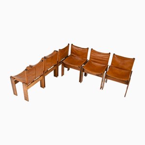 Afra & Tobia Scarpa for B&B Set of Six 'Dialogo' Dining