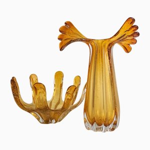 Italian Vases by Mariana Iskra for Ribes the Art of Glass, Set of 2
