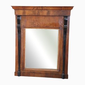 Miroir Mural Début 19ème Siècle en Noyer