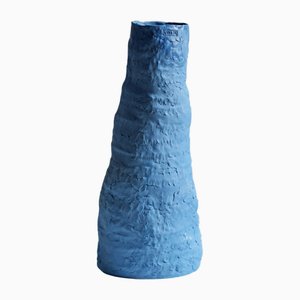 Blue Line Collection N 18 Vase in Porcelain by Anna Demidova
