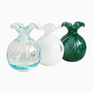 Murano Glass Vases by Mariana Iskra for Ribes the Art of Glass, Set of 3