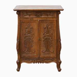 Bufet vintage de abeto y nogal, años 60