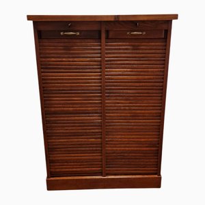 Vintage Filing Cabinet in Oak, 1950s
