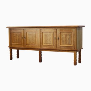 Mid-Century Modern Low Sideboard in Oak by Henning Kjærnulf, 1960s