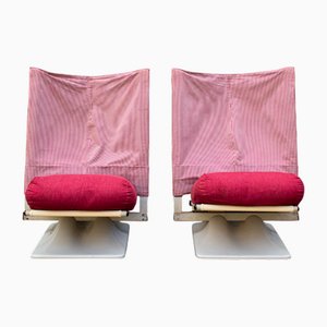 AEO Modell Armlehnstühle von Archizoom Associati für Cassina, 1973, 2er Set