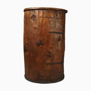 Primitive Folk Art Cabinet Tree Trunk, 1900s