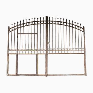Antique Iron Property Gate