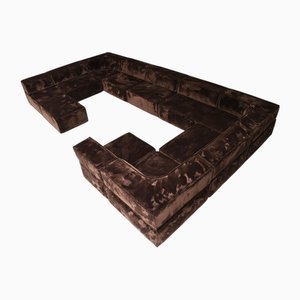 Divano grande Cor Trio, anni '70, set di 21