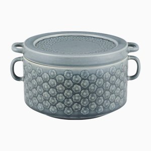 Vintage Azur Stoneware Lidded Tureen by Jens Harald Quistgaard for Kronjyden, 1960s