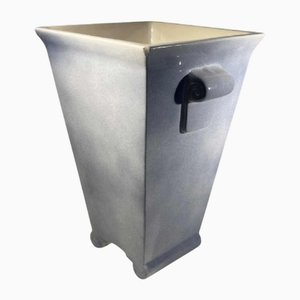 Vase Art Déco en Céramique avec Poignées par Jean Luce pour Villeroy & Boch, Luxembourg, 1930s