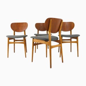 Sedie da pranzo Uder, set di 4
