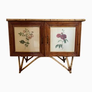 Mid-Century Modern Bamboo Sideboard