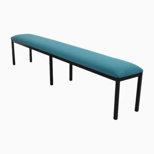 Large Vintage Upholstered Bench