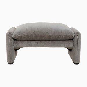 Grauer Maralunga Hocker von Cassina