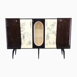 Vintage Italian Highboard, 1950s