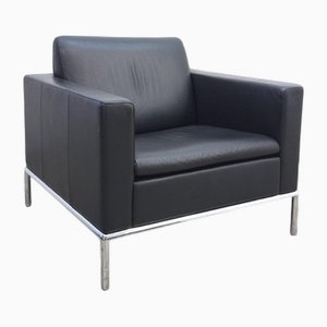 Fauteuil DS 4 en Cuir Noir de de Sede