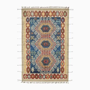 Modern Multicolor Tribal Rug