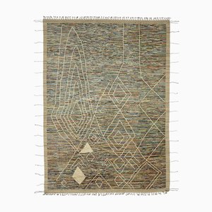 Modern Multicolor Tribal Rug