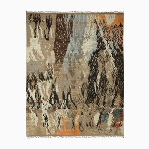 Moderner mehrfarbiger Tribal Teppich
