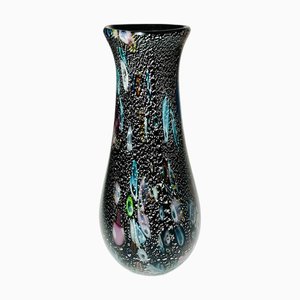 Vaso in vetro di Murano di Alfredo Barbini, Italia