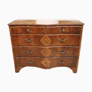 Antique Chest of Drawers in Walnut, 18th Century