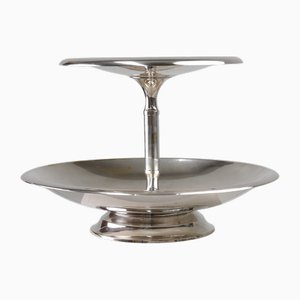 Etagere grande placcato in argento, Francia, inizio XX secolo
