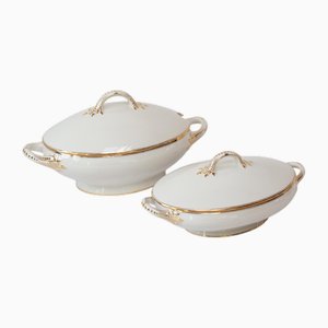 Französische Terrinen von Guerin & Co, 1900, 2er Set