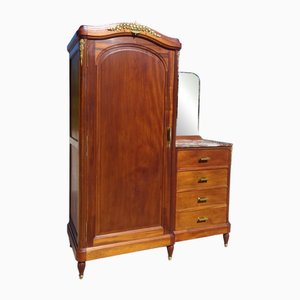 Asymmetrischer Kleiderschrank im Louis XVI Stil, 1940er