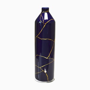 Jarrón Wabi-Sabi en azul de Myriam Greff