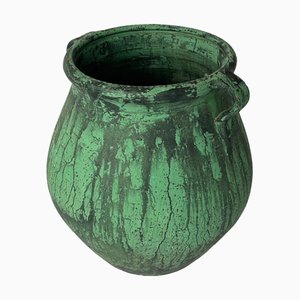 Oxidised Terracotta Garden Planter with Handles
