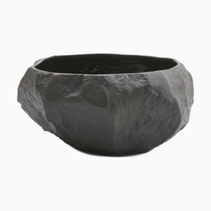 Crockery Black Bowl by Max Lamb for 1882 Ltd.