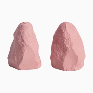 Vaisselle Rose Salt & Pepper par Max Lamb pour 1882 Ltd., Set de 2