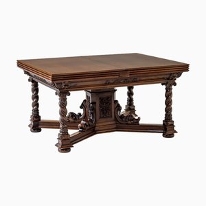 Late 19th Century Historicist Extendable Table, Germany