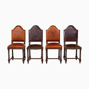 Late 19th Century Historicist Dining Chairs, Germany, Set of 4