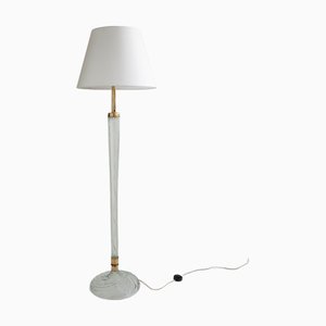 Lámpara de pie modelo N ° 529 atribuida a Carlo Scarpa para Venini, 1942