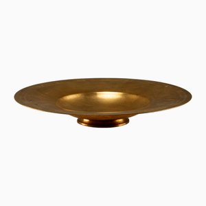 Art Deco Light Bronze Bowl by Just Andersen, Denmark, 1930s