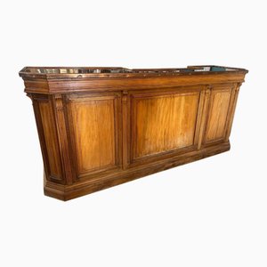 Bar in quercia marrone, inizio XX secolo