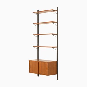 Libreria Mid-Century moderna in teak di Poul Cadovius, Danimarca, anni '60