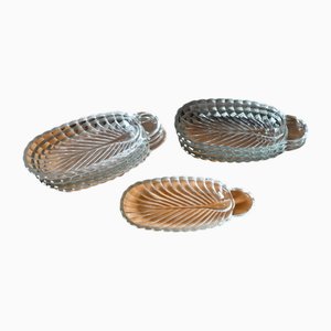 Pineapple Bowls in Molded Glass Bohemian, Set of 8