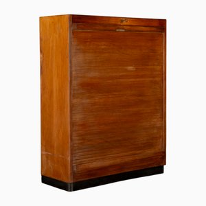 Filing Cabinet with Rolling Door, 1930s