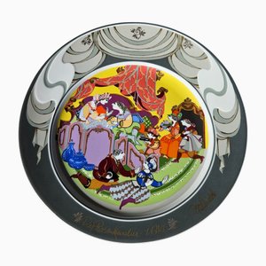Wall Plate Rosenkavalier from Rosenthal, 1980s