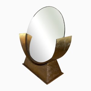 Art Deco Round Mirror