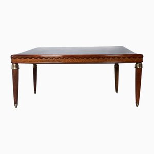 Mesa de comedor extensible italiana Mid-Century atribuida a Paolo Buffa, años 50