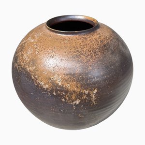 Vaso Bizen Ikebana di Izumi Motoyama, anni '70