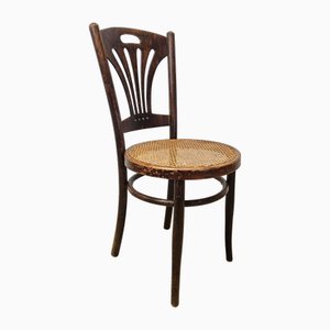 Art Nouveau Austrian Wicker Chair from Jakob & Josef Kohn, 1890s